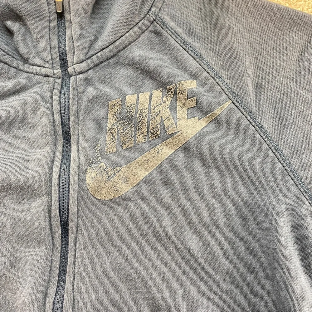 Nike Sweatshirt Boys‎ XL Zip Up Hoodie Blue Athletic Casual Long Sleeve